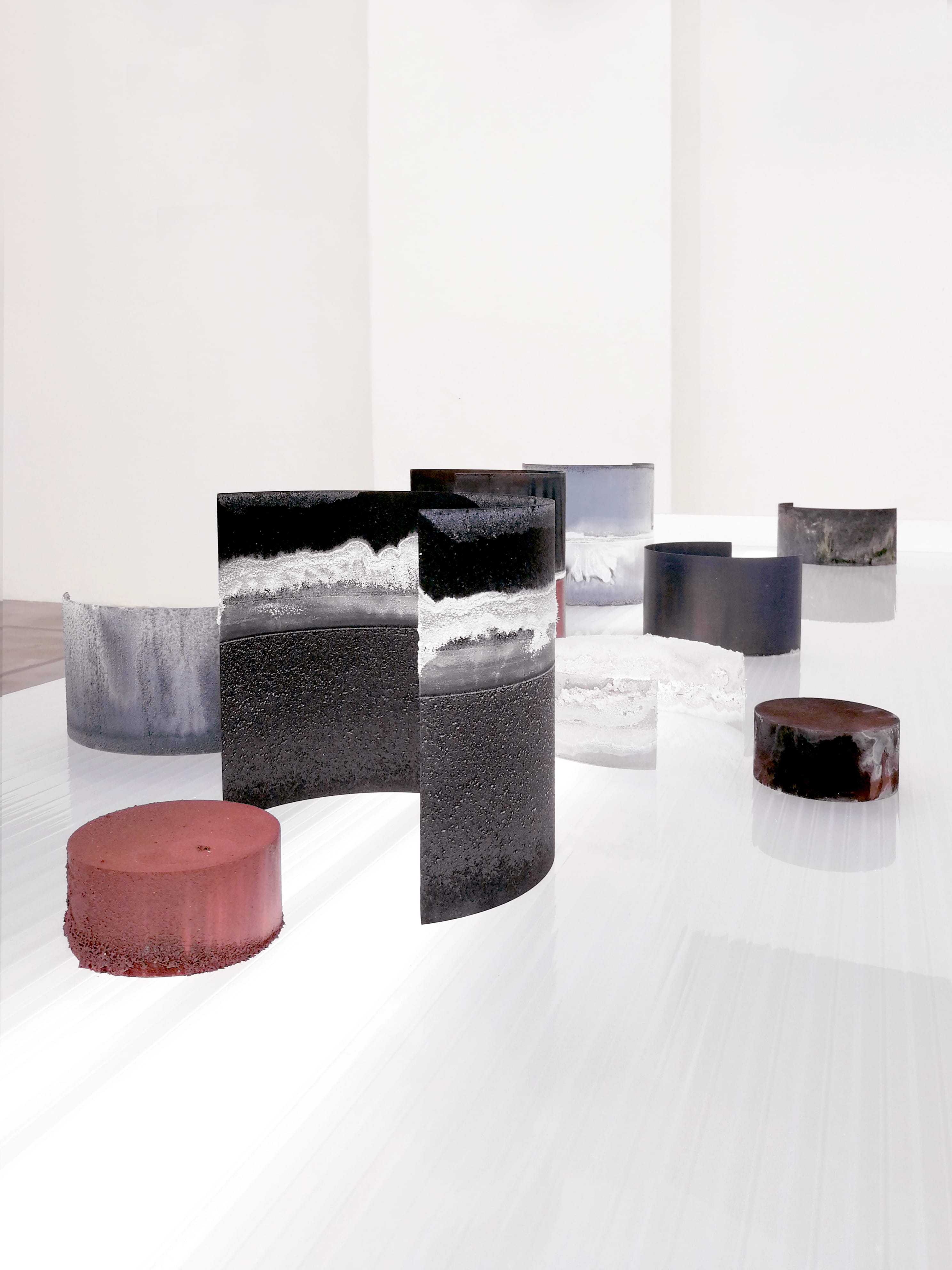 PORTFOLIO XANDRA VAN DER EIJK future remnants explores the human influence on the evolutionary development of mineral formation